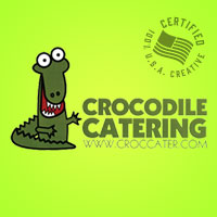 Crocodile Catering Logo